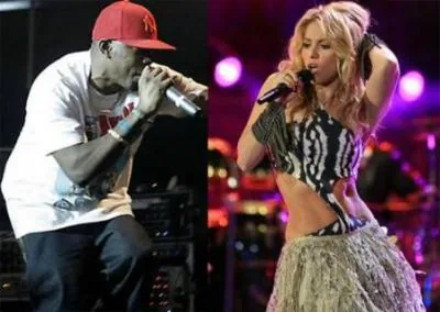 Shakira and Dizzee Rascal